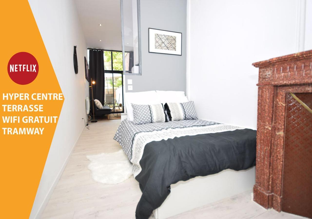 Hyper Centre Valenciennes - Wifi - Terrasse - Tramway - Lerelaisdodile2 Apartment Exterior photo